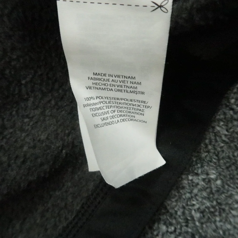 Polo Ralph Lauren Vest Mens Medium Gray Performance Fleece Full Zip Pockets‎
